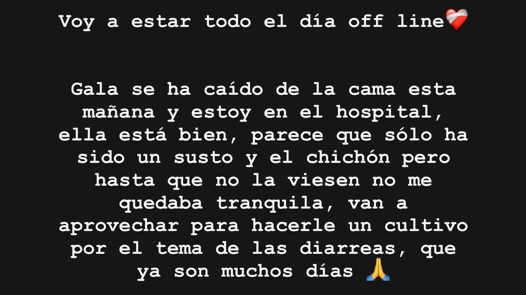 Violeta Mangriñán cuenta cómo ha sido el accidente de su hija