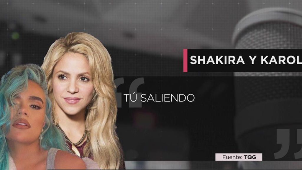 La nueva canción de Shakira con Karol G: “Tú saliendo a buscar comida fuera y yo pensando que era monotonía”