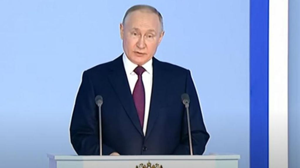 Las frases del discurso de Vladimir Putin: "Occidente empezó la guerra, pero Rusia es invencible"