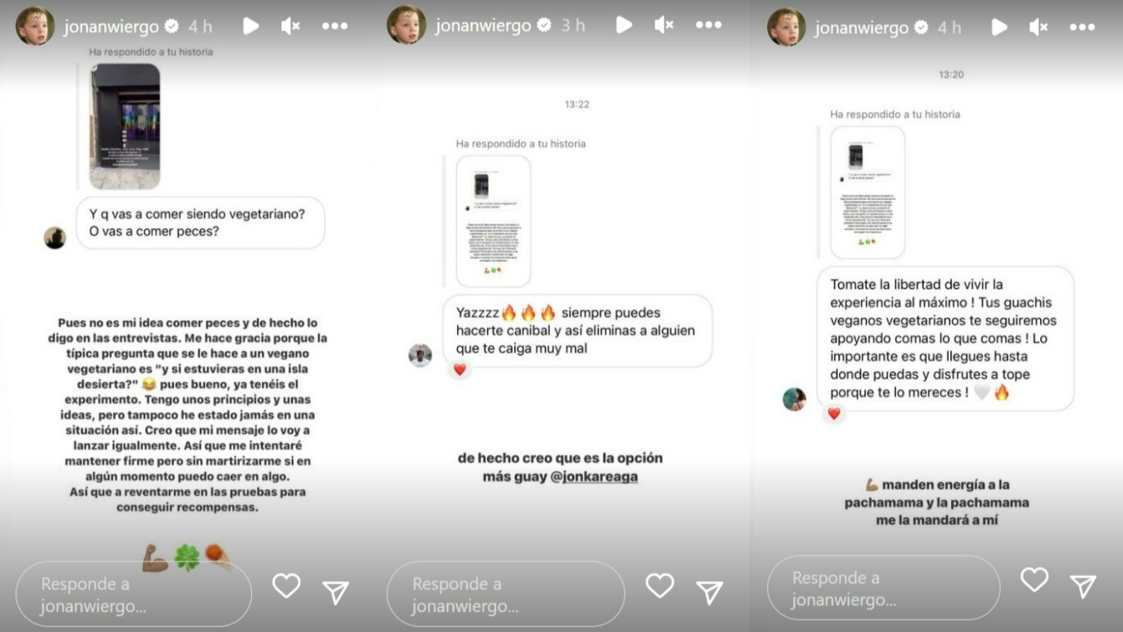 Jonan Wiergo responde: ¿cómo afronta la aventura siendo vegano?