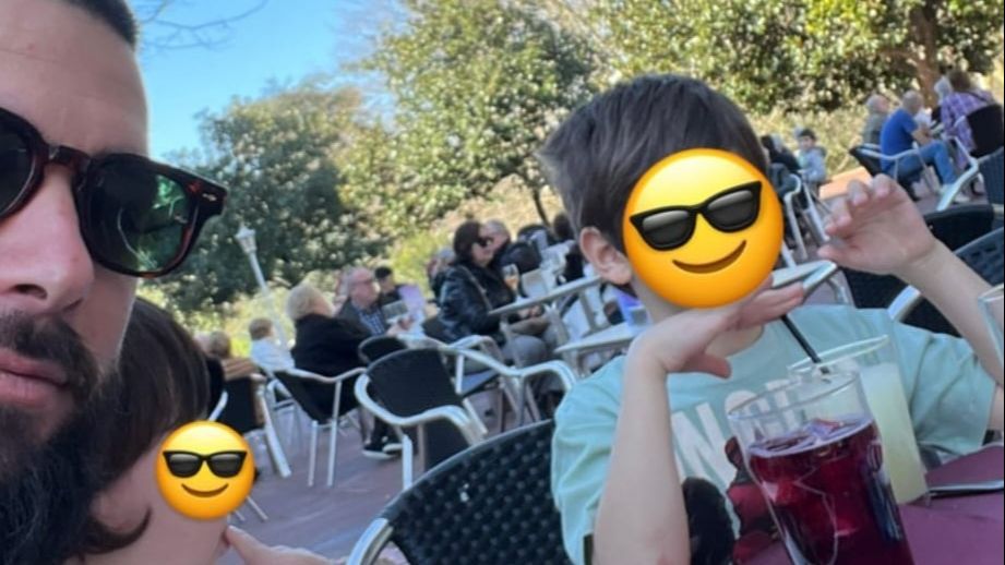 El plan familiar de Jota Peleteiro con sus dos hijos en común con Jessica Bueno