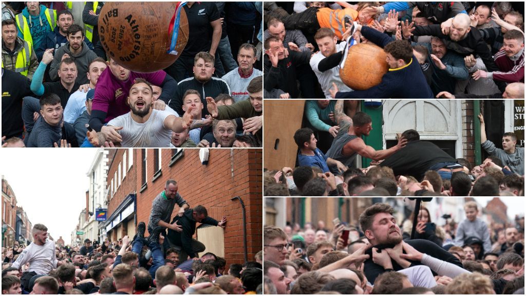 Atherstone Ball Game, el deporte más surrealista: la única regla es coger el balón y no matar a nadie