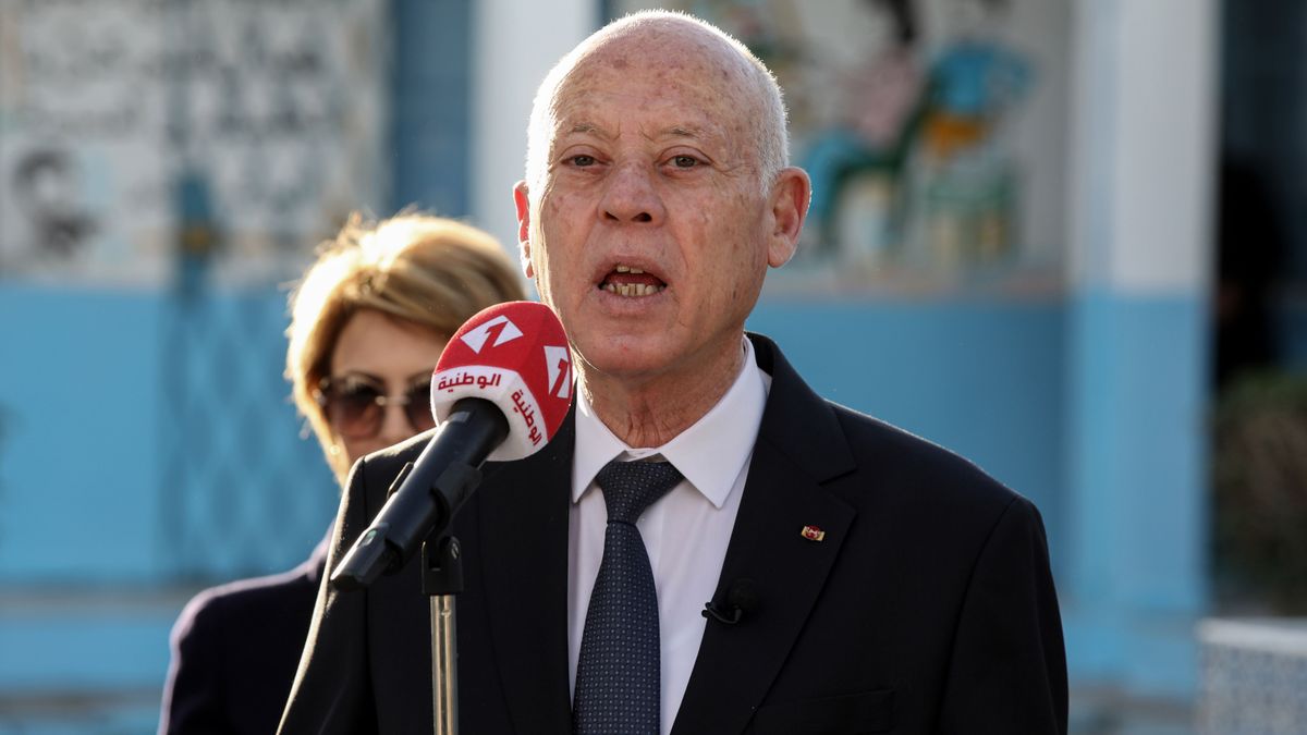 El presidente de Túnez, Kais Saied