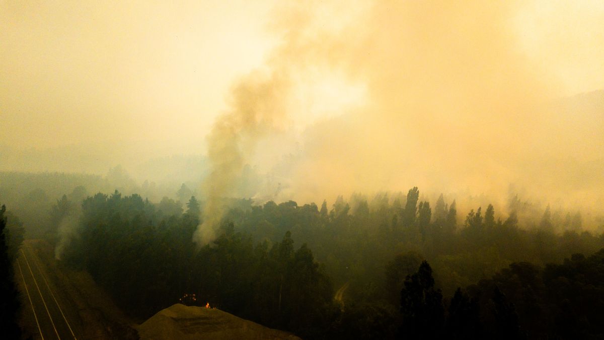 La NASA capta la inmensa cicatriz que dejan los incendios en Chile