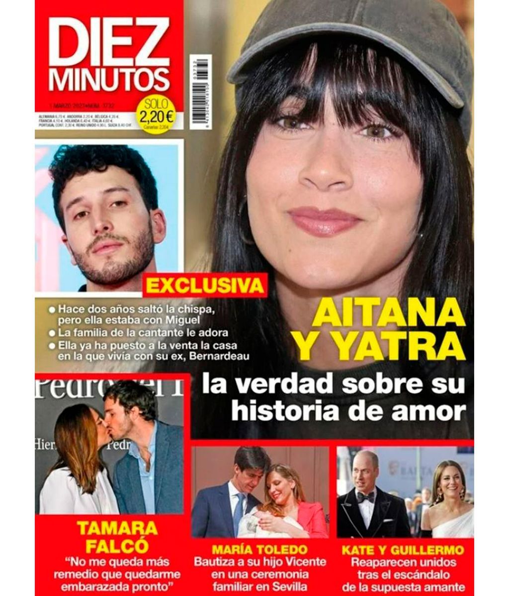 La portada de Diez Minutos del 22 de febrero de 2023