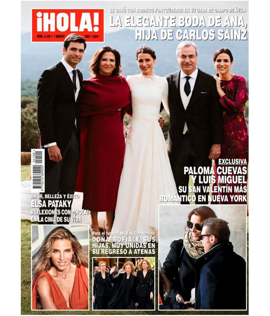 La portada de la revista ¡Hola! del 22 de febrero de 2023