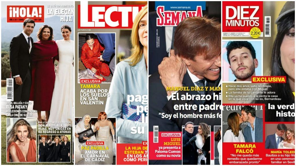 Las portadas de las revistas del corazón del 22 de febrero