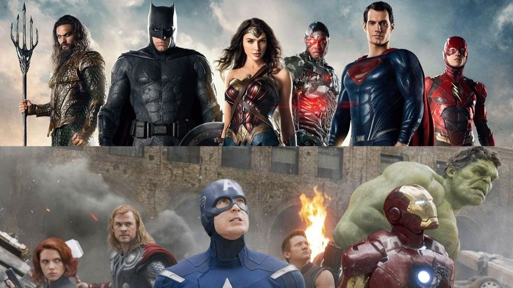 'Los Vengadores' y 'La Liga de la Justicia', dos cintas de superhéroes en las que casi todo el casting corresponde a actores y actrices jóvenes