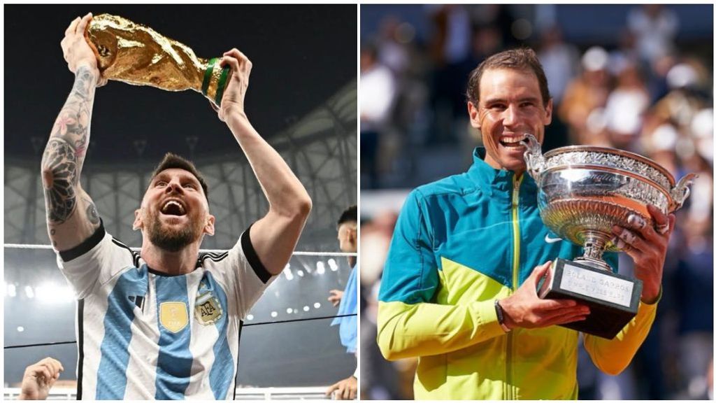 Messi sigue demostrando su humildad y responde a Rafa Nadal: "Me deja sin palabras"