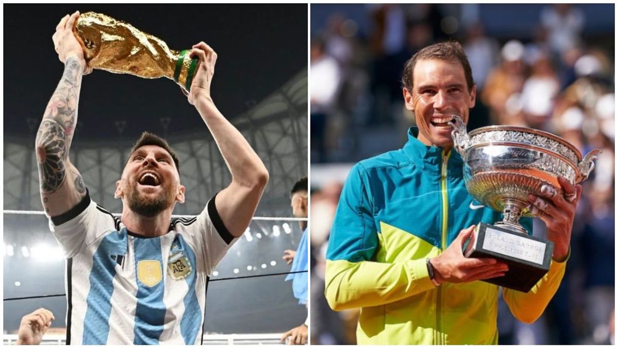 Messi sigue demostrando su humildad y responde a Rafa Nadal: "Me deja sin palabras"