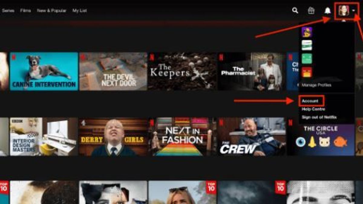Netflix, cómo cancelar tu cuenta