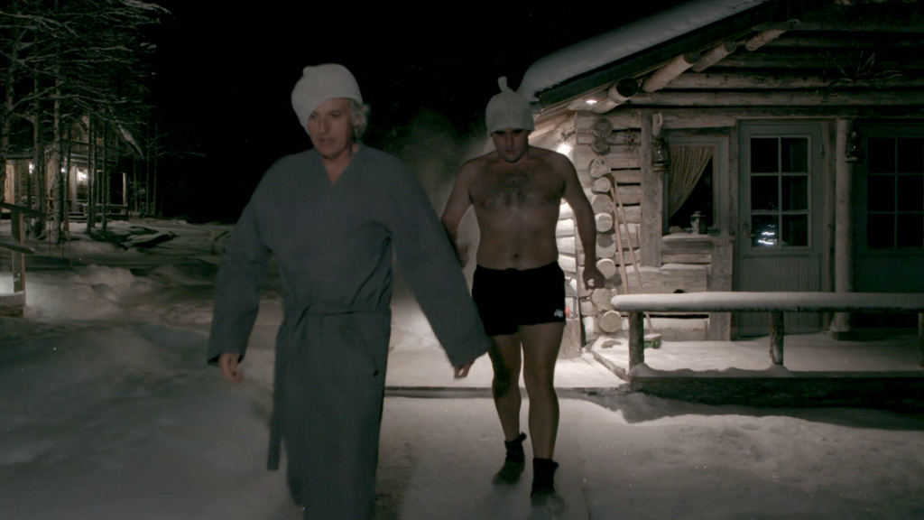 Palomo Spain lleva a su cuerpo al límite: pasa de una sauna a 80 grados a bañarse a 25 bajo cero