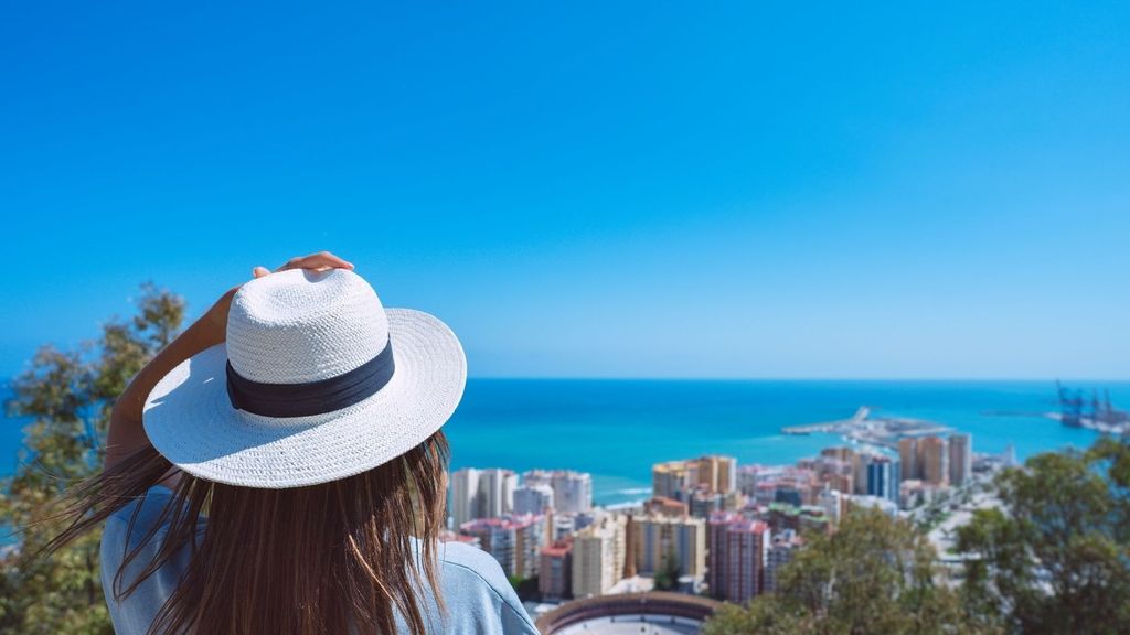 Turista en Málaga