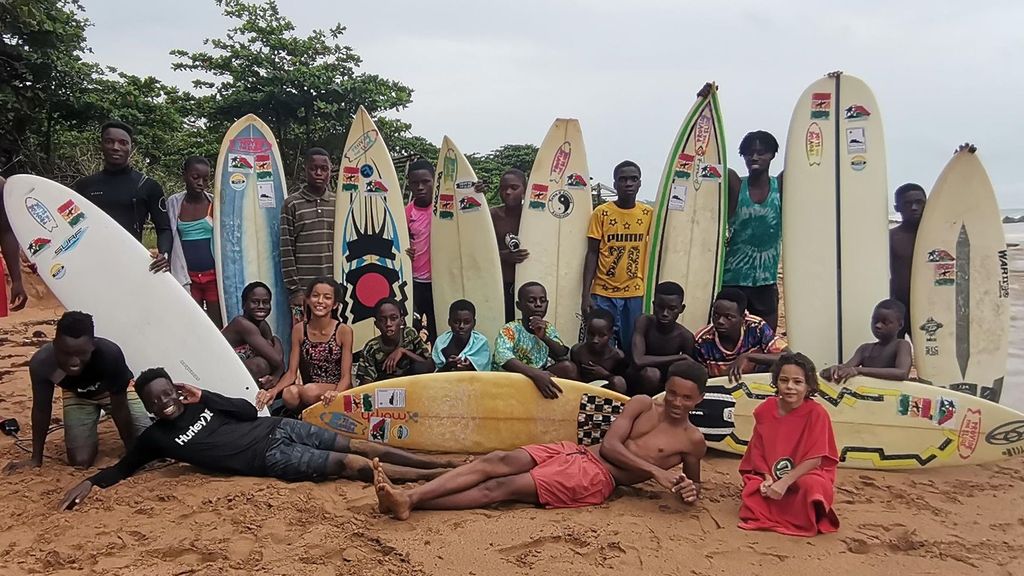 Algunas de la tablas enviadas por la ONG Provide The Slide a África