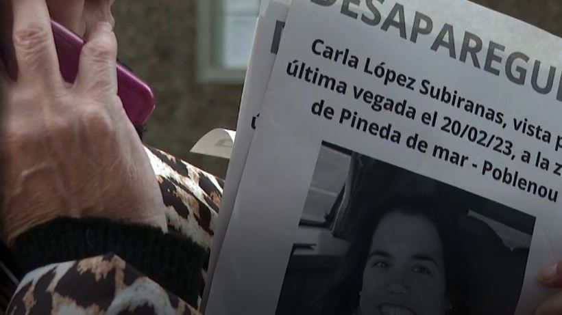 Búsqueda por tierra y mar de Carla López, desaparecida en Pineda del Mar
