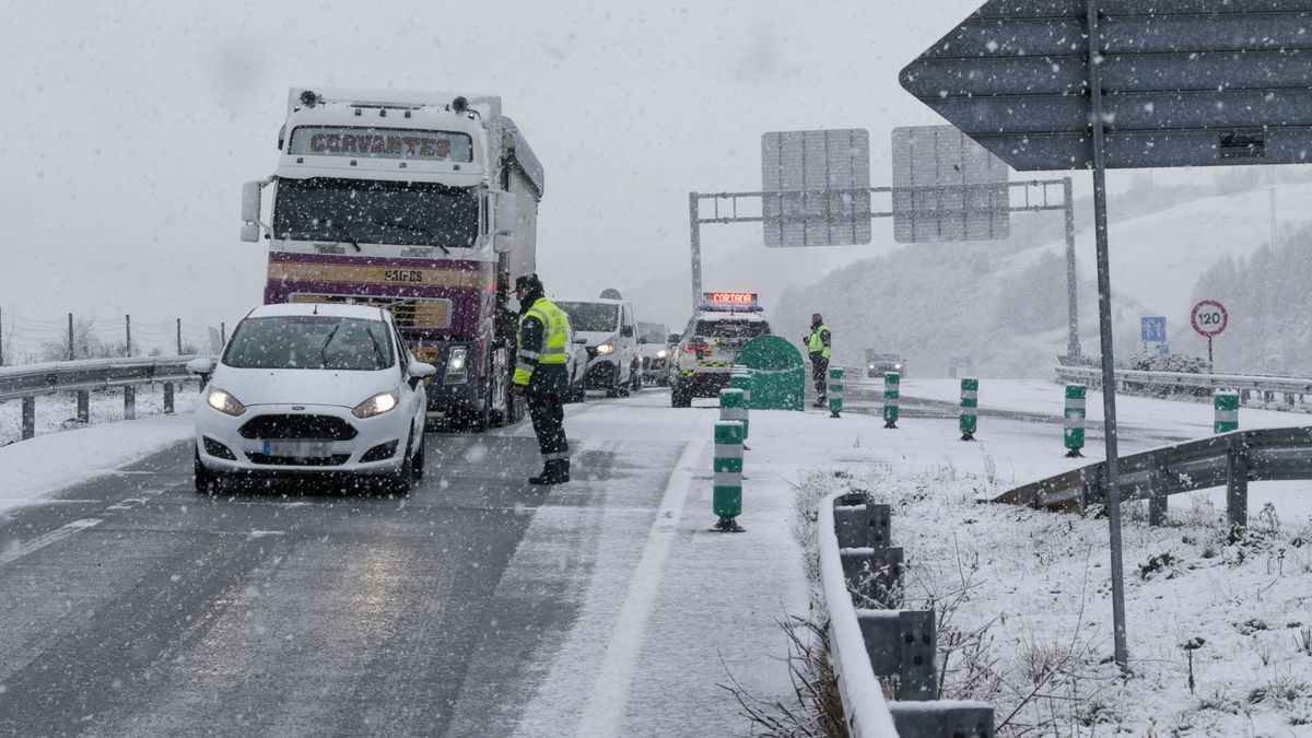 Cómo consultar en tiempo real qué carreteras están afectadas por la nieve