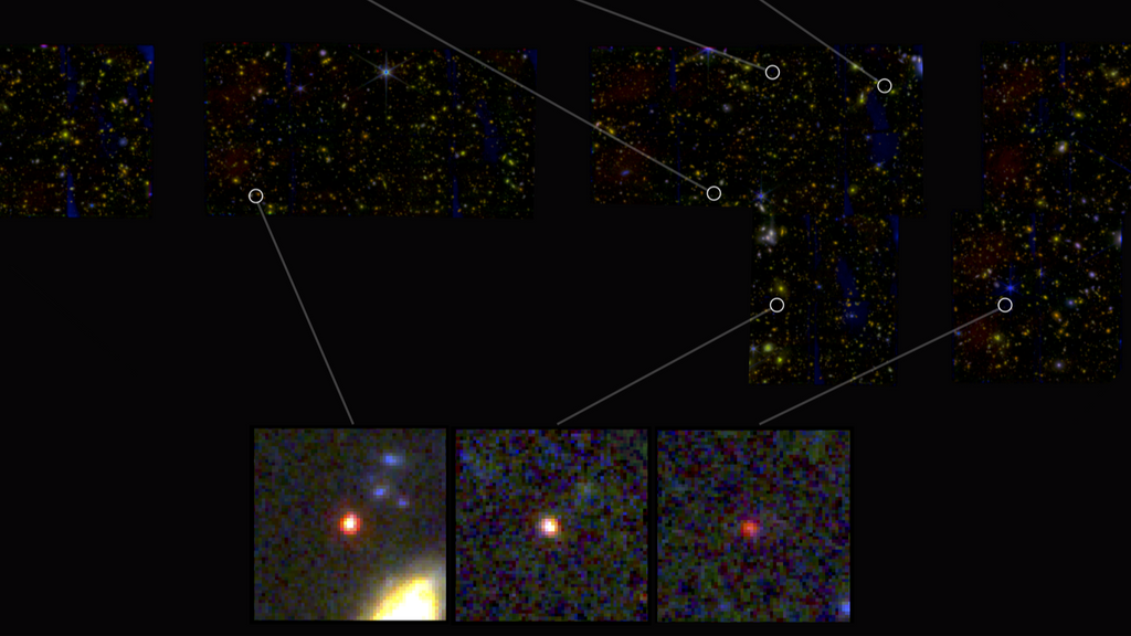 El telescopio Webb descubre seis galaxias masivas que desconciertan a los científicos