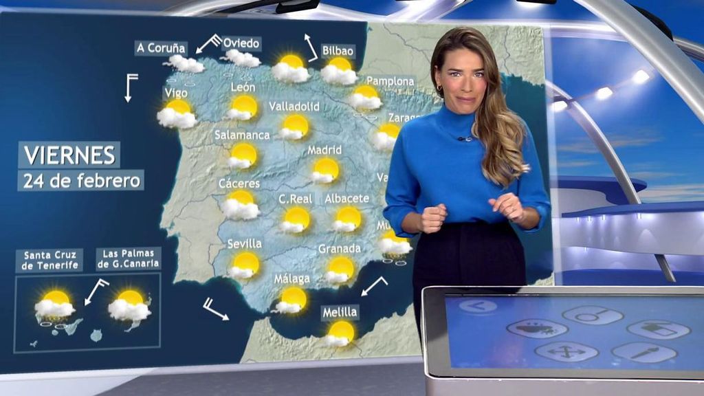 El viernes continúa el frío polar, con nevadas y tormentas en algunas zonas