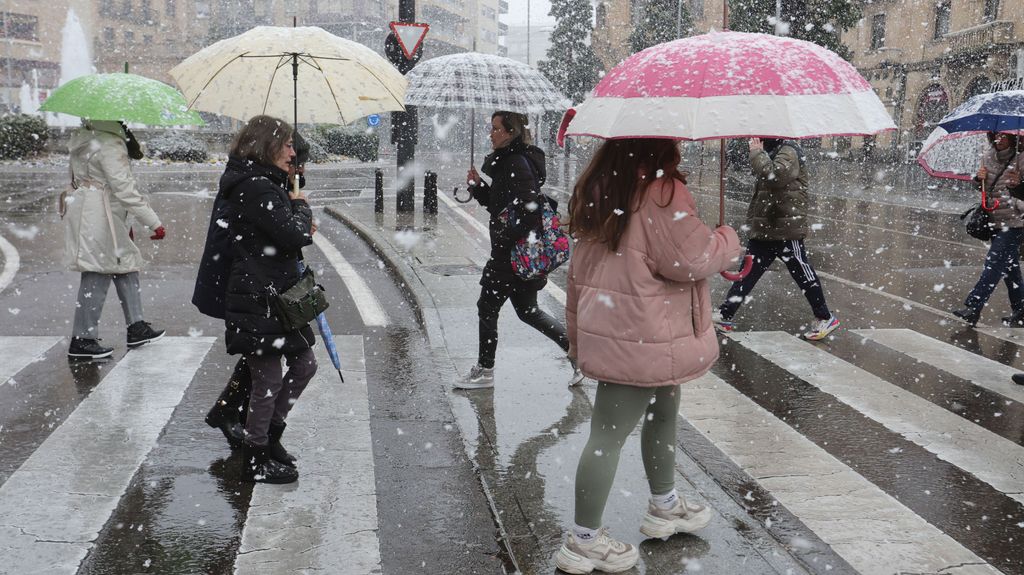 Nieve en Salamanca