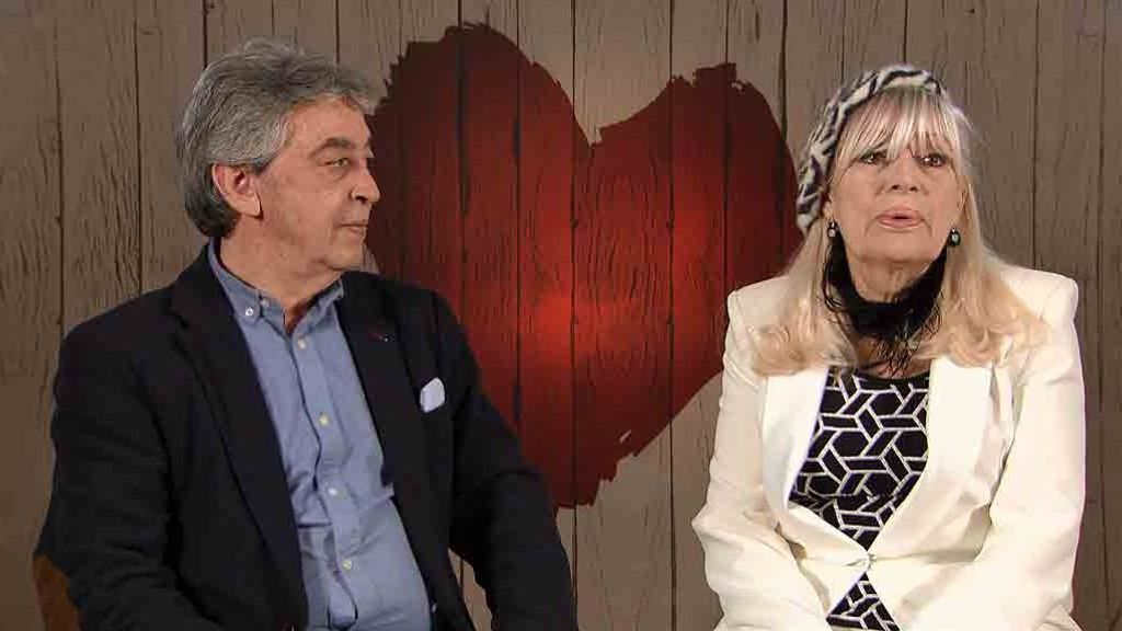 Pepa y Chema durante su cita en 'First Dates'