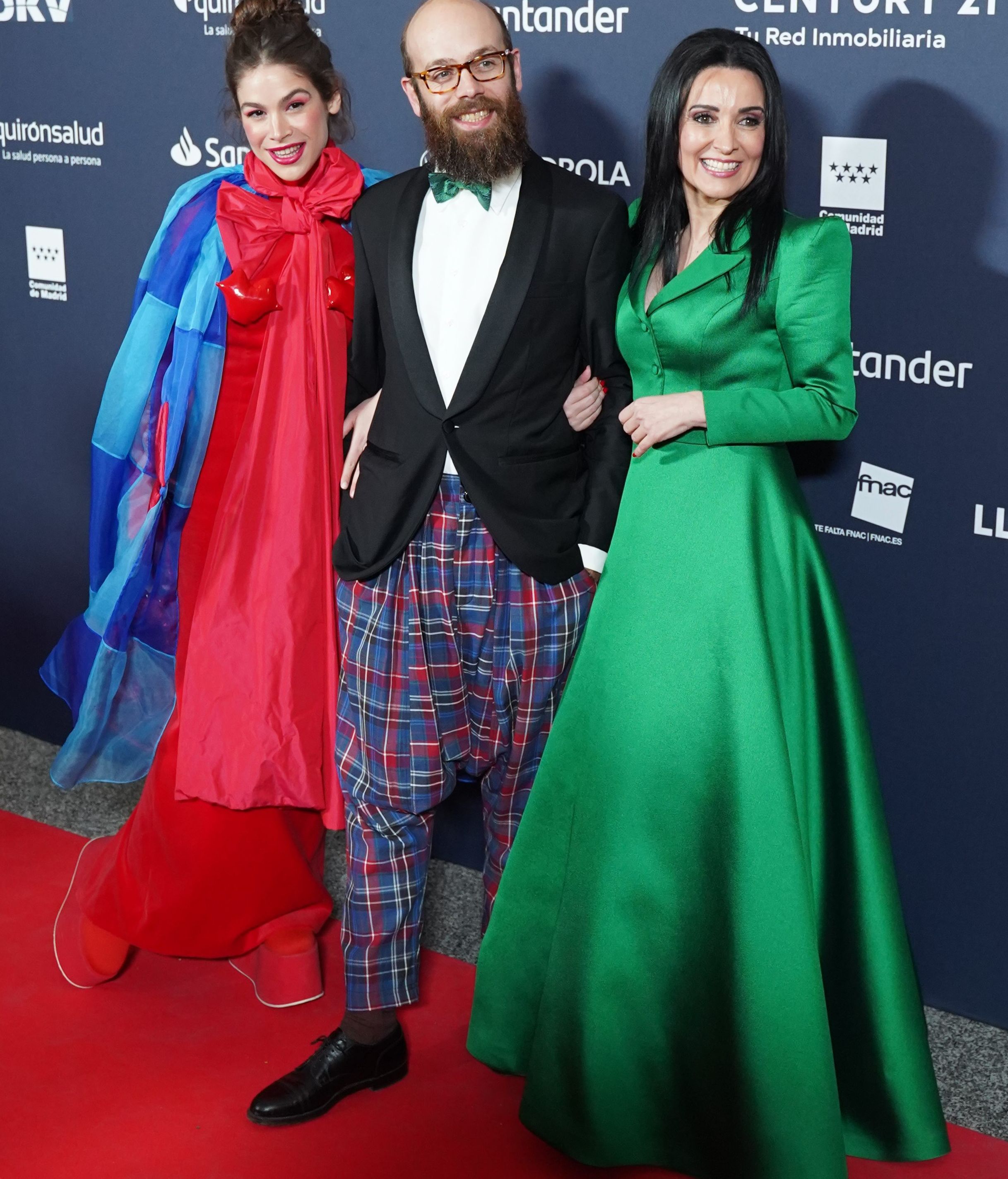 Tristán, Cósima y Crúz Sánchez de Lara
