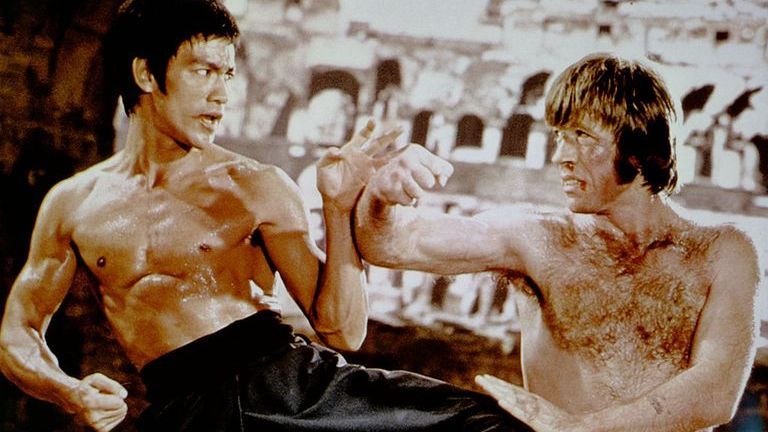 La Pelea De Bruce Lee Y Chuck Norris