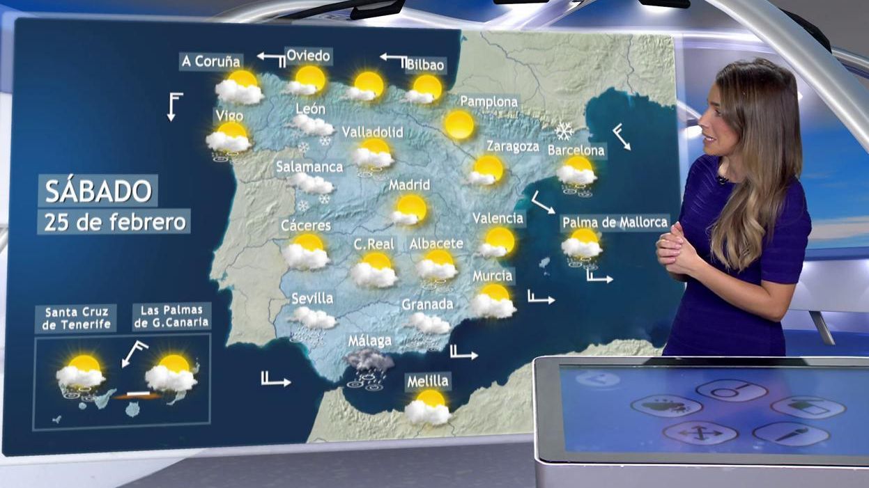 Una DANA polar trae heladas y nieve a España este fin de semana
