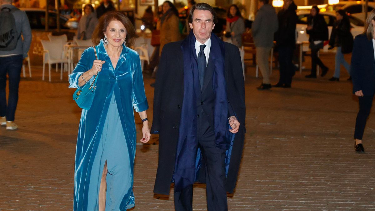 Aznar y Botella, en el 70 cumpleaños
