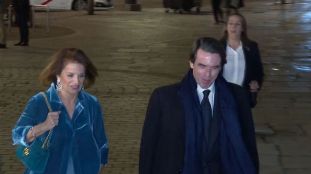 Aznar celebra su 70 cumpleaños con una fiesta privada en el Teatro Real