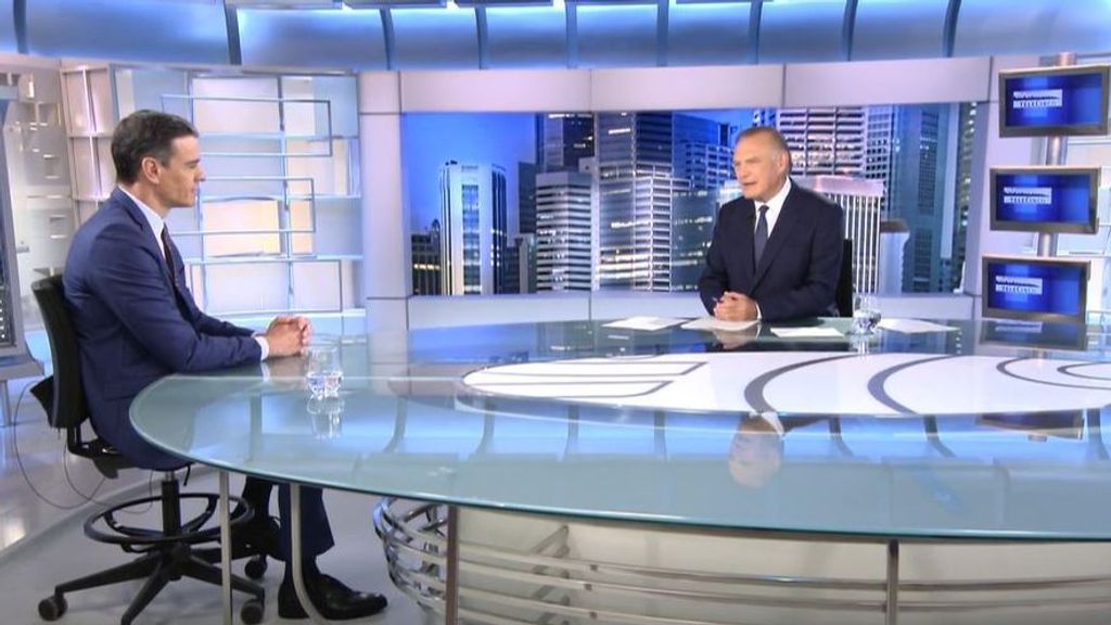 Pedro Sánchez, cara a cara con Pedro Piqueras el lunes 27 de febrero en 'Informativos Telecinco'