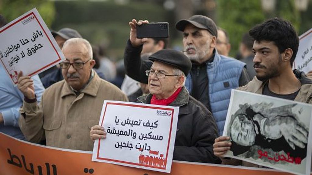 Protestas contra la inflación en Marruecos