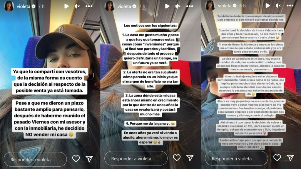 Violeta Mangriñán anuncia que no venderá su casa de Valencia