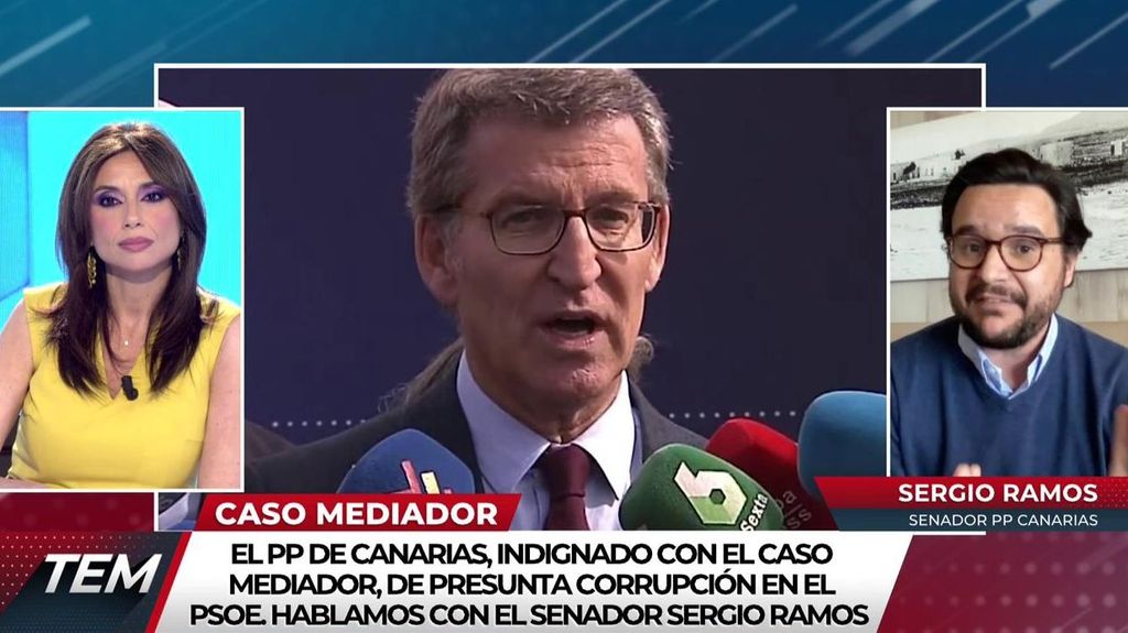 Sergio Ramos, Senador del PP en Canarias, habla sobre 'El mediador'