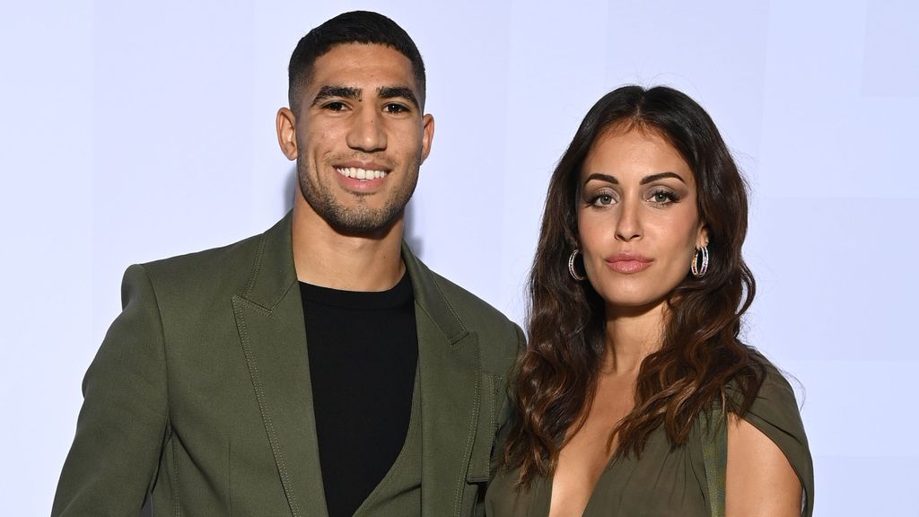 Achraf Hakimi e Hiba Abouk