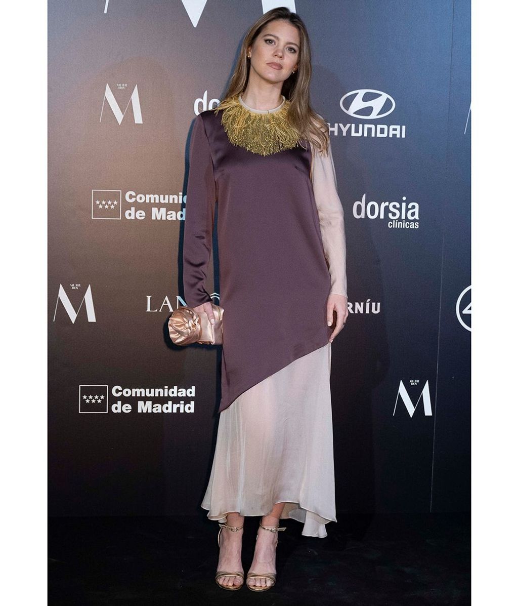 Isabelle Junot at photocall for 12 edition of Mujer Hoy awards 2021 in Madrid on Tuesday, 30 November 2021.