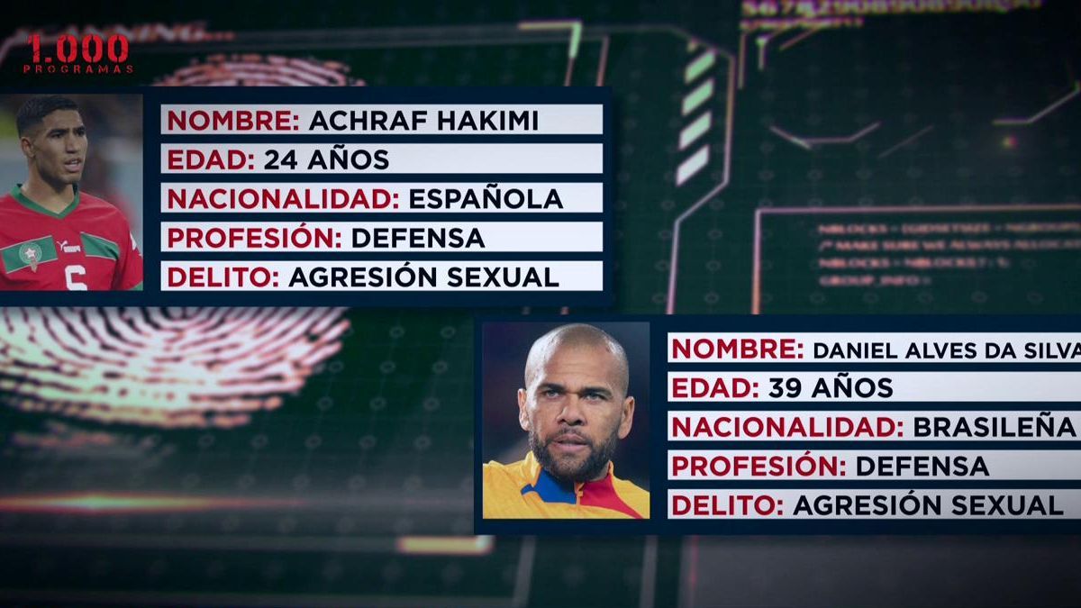 La comparación de los dos jugadores