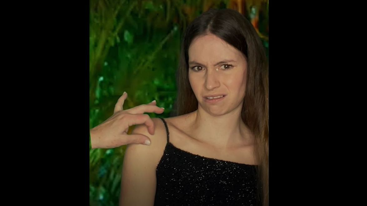 Laura Garkas recrea el momento de "la manita relajá" de LIDLT 3