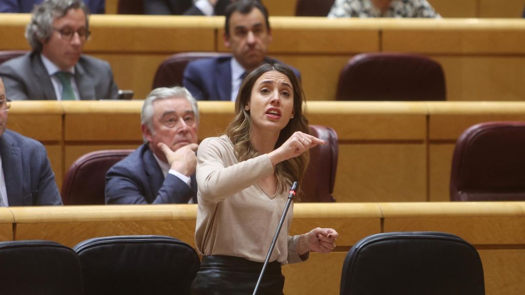 La ministra de Igualdad, Irene Montero