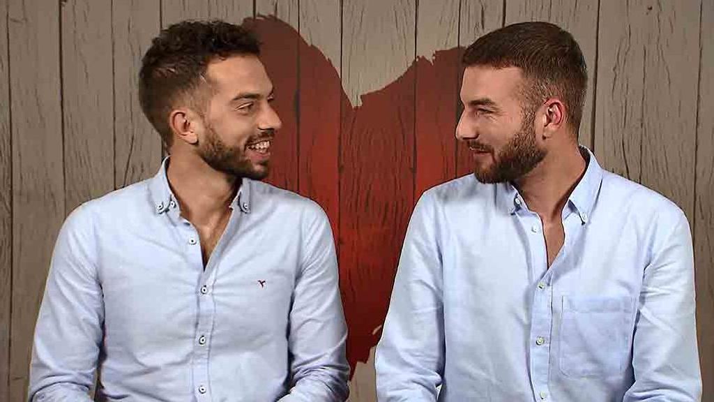 Andrés y Josema durante su cita en 'First Dates'