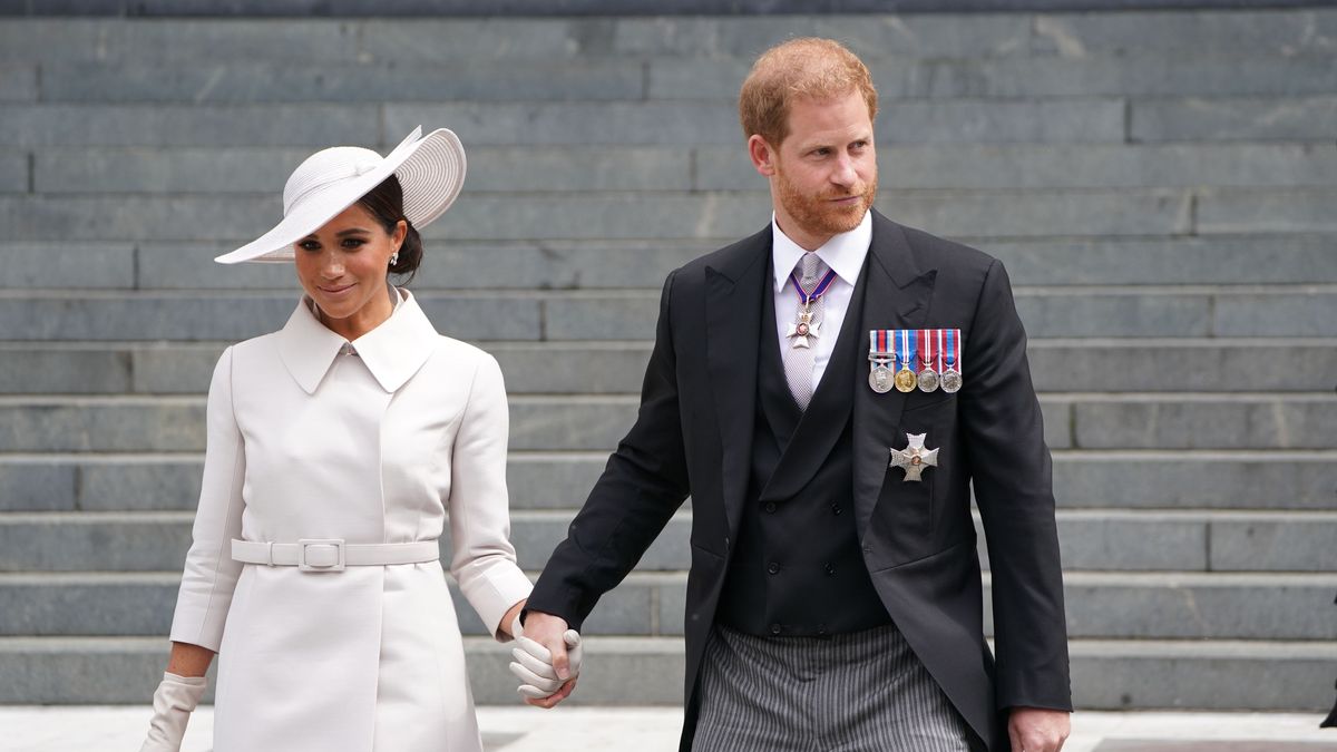 EuropaPress 4496964 03 june 2022 united kingdom london prince harry duke of sussex and meghan