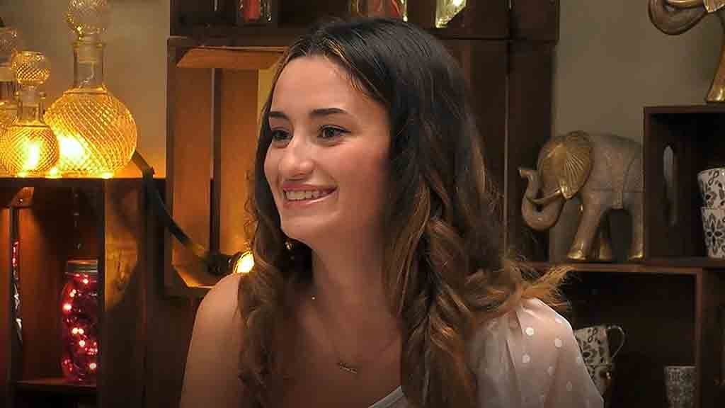 María, al saber que su cita de ‘First Dates’ nunca se ha dado un beso: “Yo no estoy para enseñar a nadie”