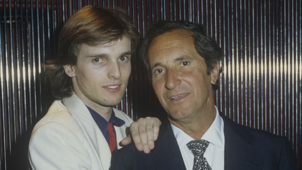 Miguel Bosé y Luis Miguel Dominguín