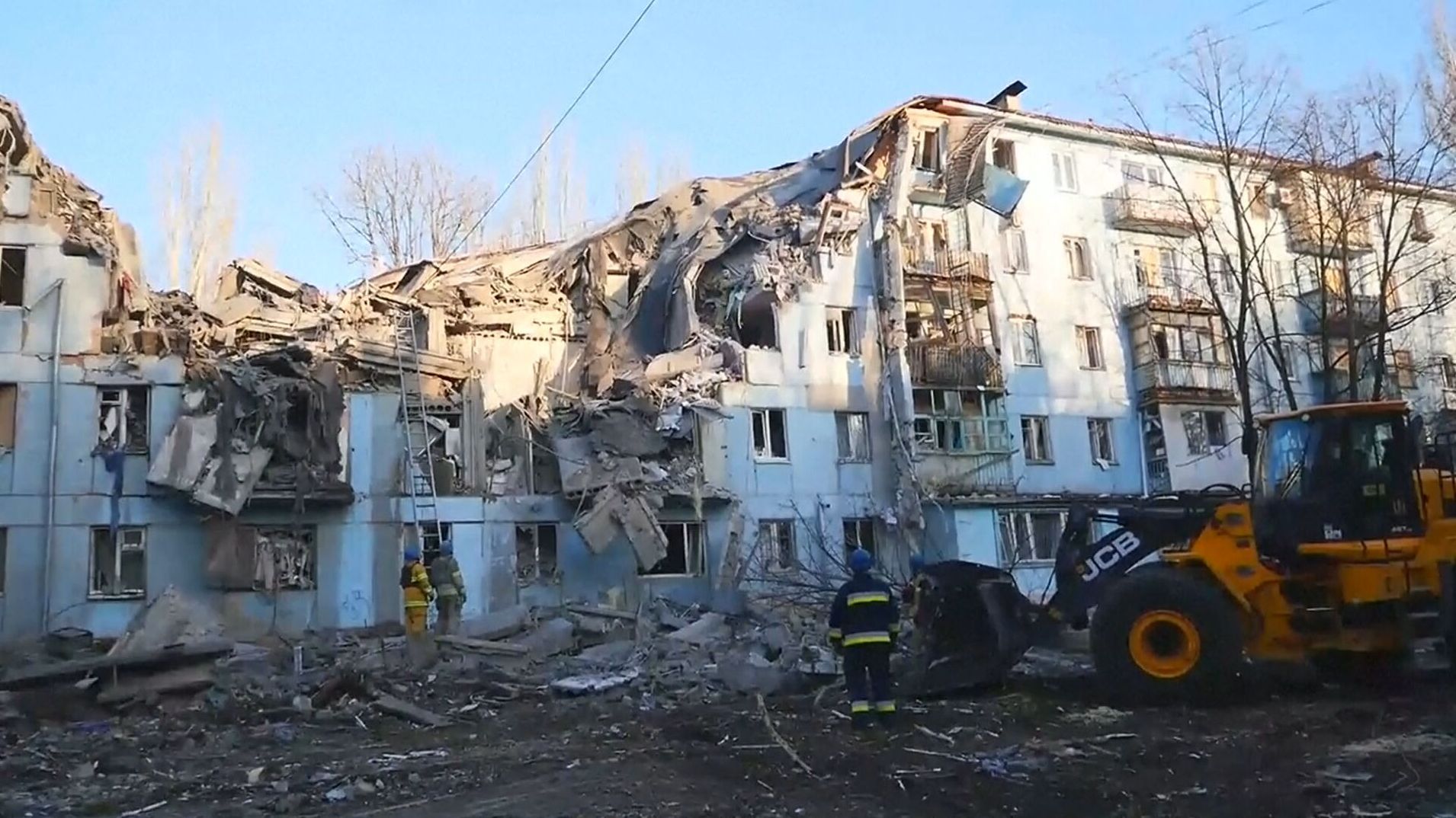 Ataque ruso con misiles contra un edificio residencial en Zaporiyia