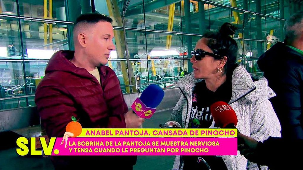 Anabel Pantoja se cabrea ante las preguntas de la prensa: "Me hacéis daño"