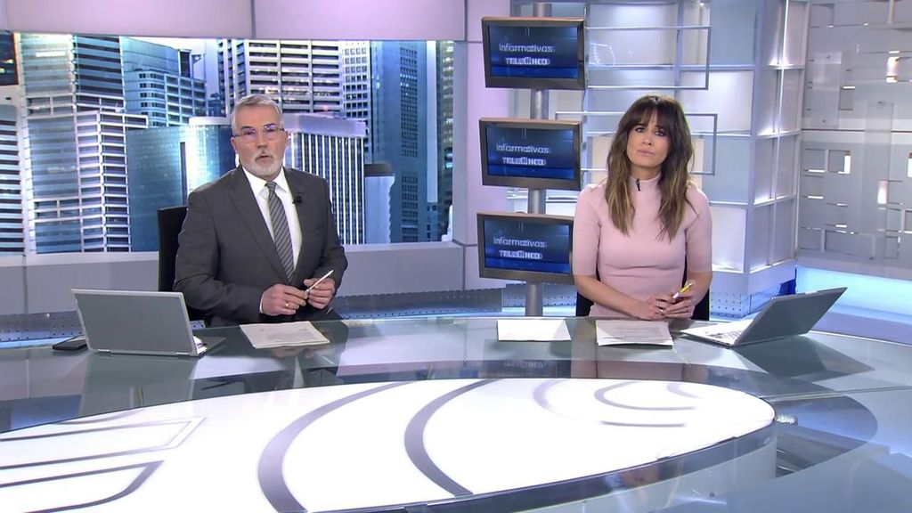 Con David Cantero e Isabel Jiménez Informativos Telecinco 2023 Mediodía 02/03/2023