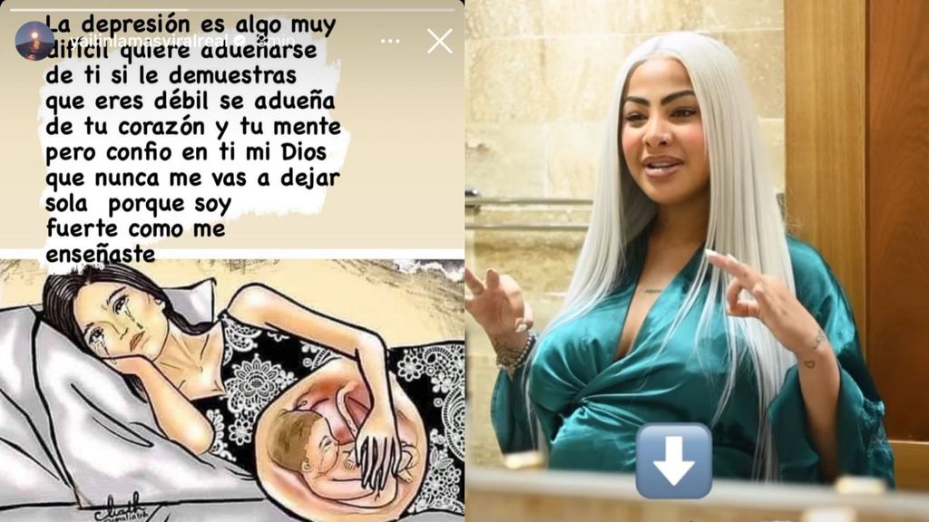 Los últimos stories de Yailín