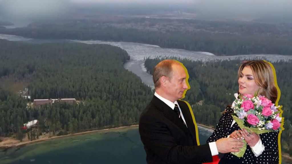 Vladímir Putin y Alina Kabáyeva conviven en Rusia