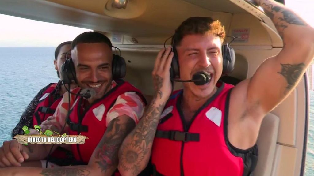 Los saltos de Jonan Wiergo y Manuel Cortés en 'Supervivientes 2023'
