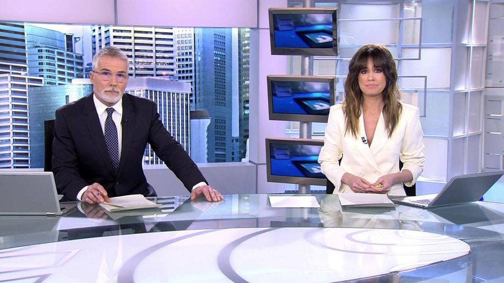 Con David Cantero e Isabel Jiménez Informativos Telecinco 2023 Mediodía 03/03/2023