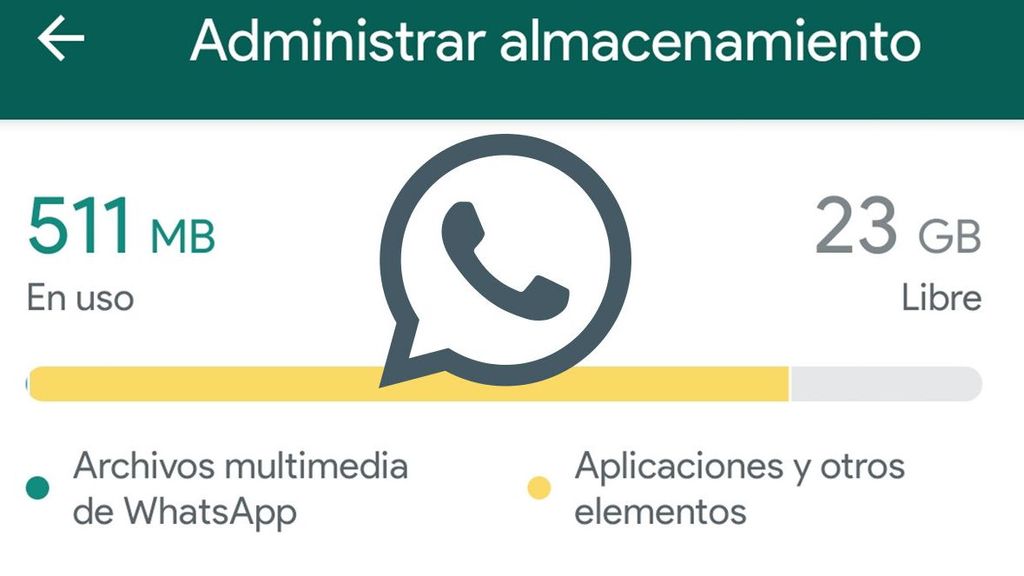 como liberar espacio whatsapp